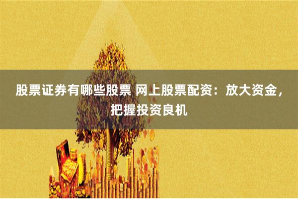 股票证券有哪些股票 网上股票配资：放大资金，把握投资良机
