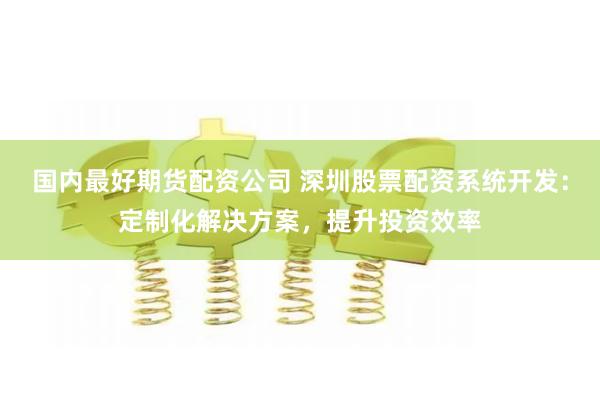 国内最好期货配资公司 深圳股票配资系统开发：定制化解决方案，提升投资效率