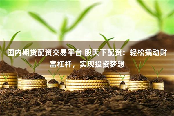 国内期货配资交易平台 股天下配资:轻松撬动财富杠杆,实现投资梦想